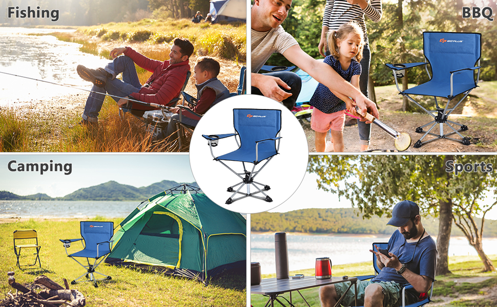 Swivel Camping Chair