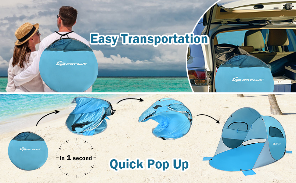 pop up beach tent