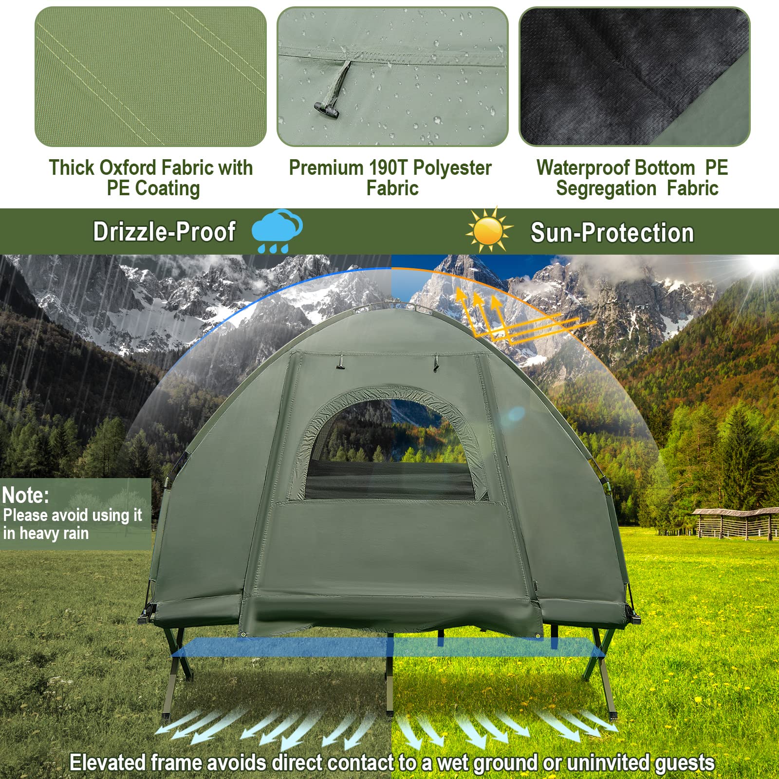 Goplus Camping Tent Cot