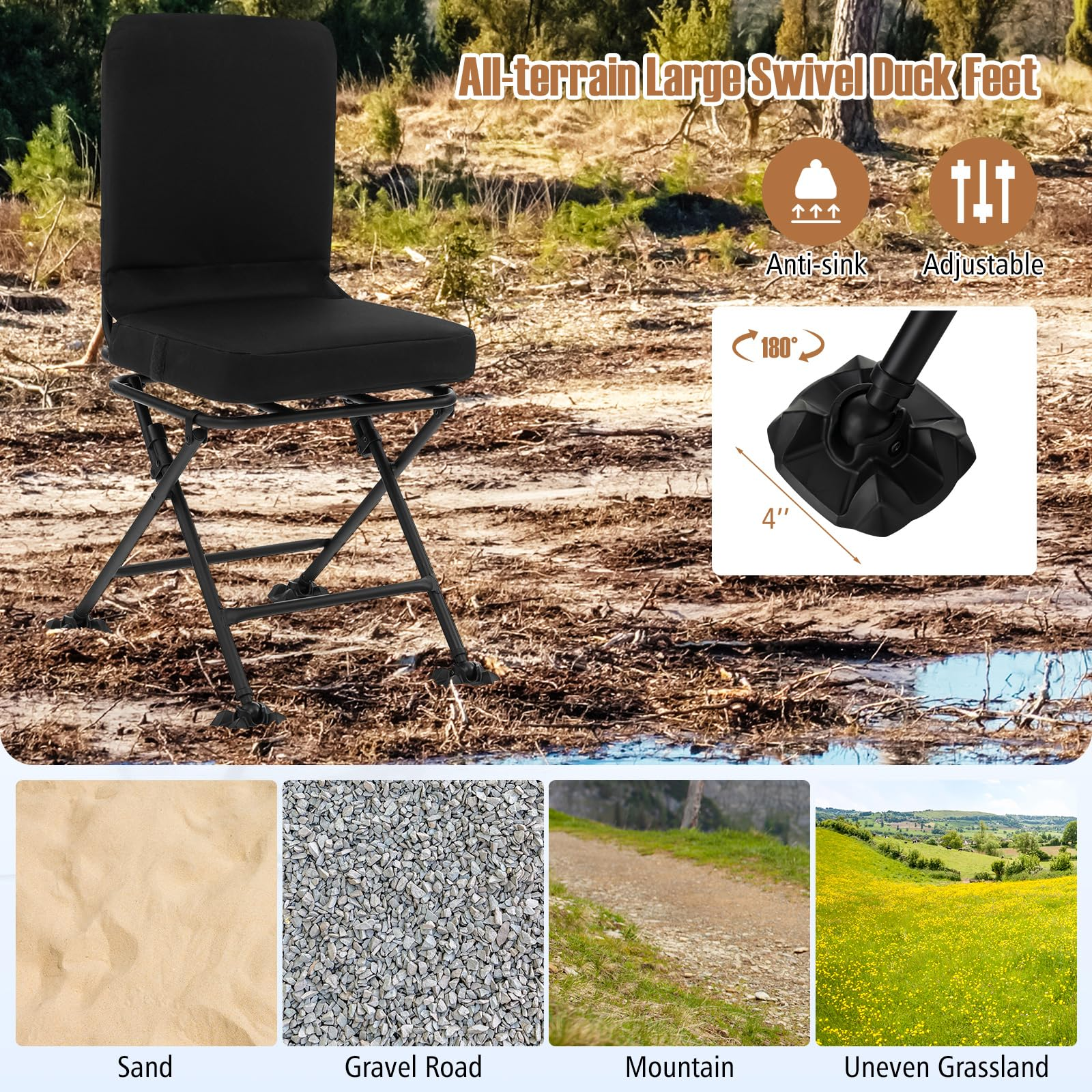 Goplus Hunting Chair